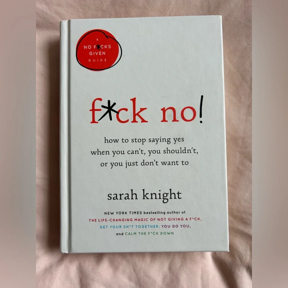 F*ck No! Hardcover Book - Picture 1 of 4